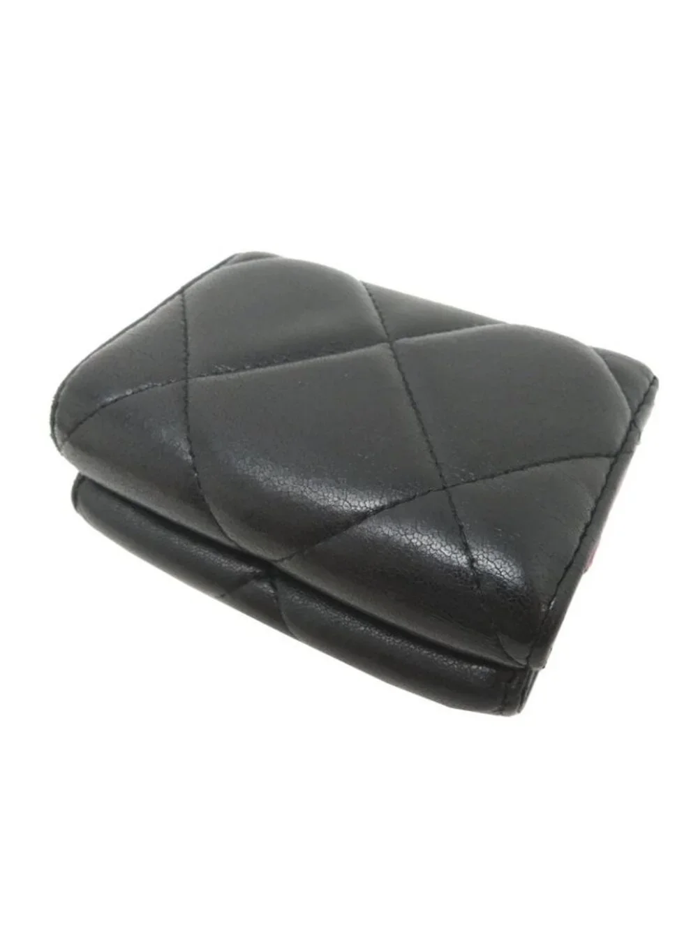 Chanel Trifold Wallet Black